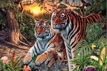 Acertijo Visual: ¿Puedes encontrar a los 16 tigres escondidos en la imagen? La mayoría no lo logra