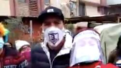 Esteban Paredes realiza donación a olla común en Puente Alto