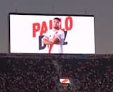 VIDEO | Hinchas de River le dieron feroz pifiadera a Paulo Díaz