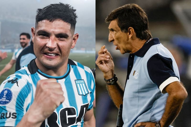 abordó la salida de Maxi Salas. Créditos: Instagram @racing y Photosports.