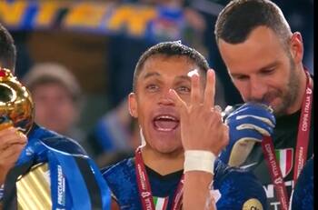 Con sus mejores goles y acciones: Así despidió el Inter de Milán a Alexis Sánchez