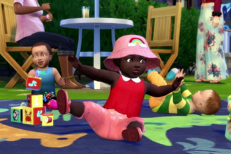 Si querías ver bebés de piernas largas, ¡es tu día de suerte! O eso creemos. Créditos: EA