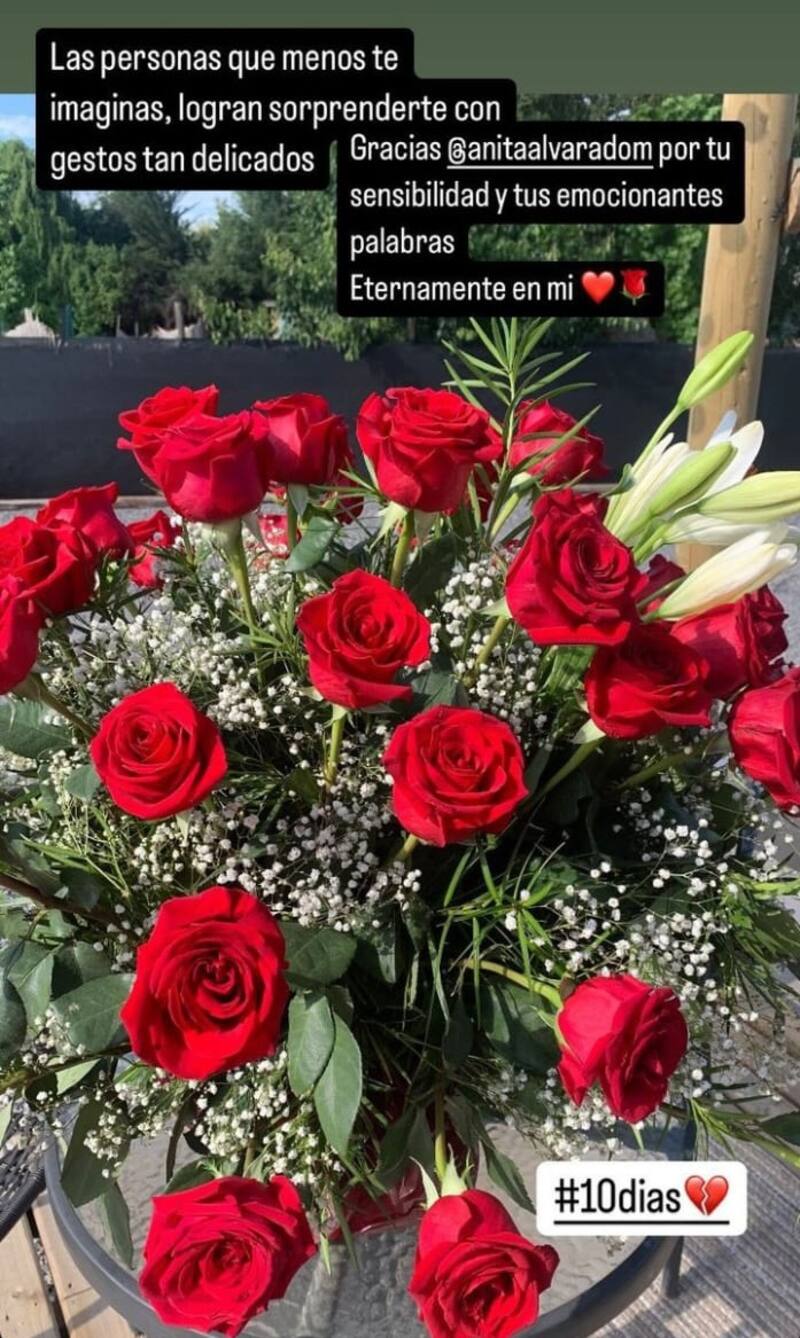 Cata Pulido agradece gesto de Anita Alvarado. Créditos: Instagram