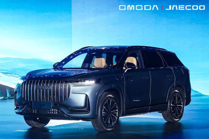 El SUV Jaecoo J8 tiene tres filas de asientos