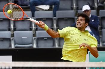 VIDEO| Descargo total: Así festejó Cristian Garin su paso a cuartos de final en el Masters de Roma