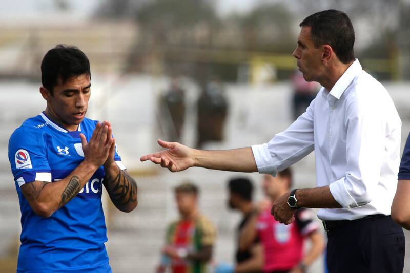 terminó ante Palestino su turbulento paso por Universidad Católica (Foto: Aton)
