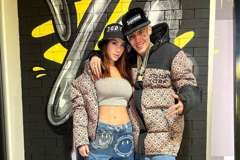 Ignacia Michelson y Marcianeke viven su amor.