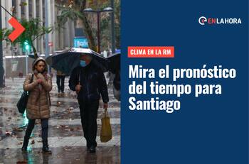 Clima en Santiago | ¿Cómo estará el tiempo este domingo 10 de julio en la Región Metropolitana?