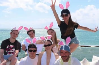 La Familia Beckham celebra Pascua en un yate de 20 millones de dólares