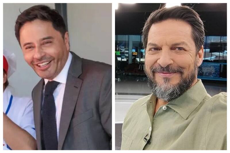 El alcalde de La Florida realizó una broma que hizo que el periodista soltara una gran carcajada.