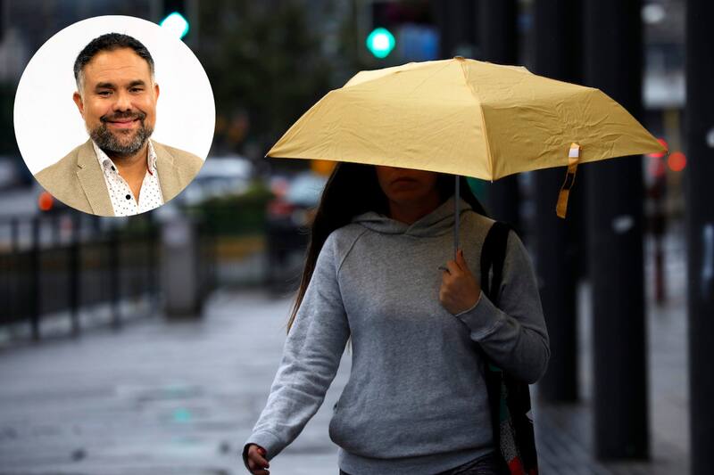 Gianfranco Marcone indicó la hora a la que comenzarán las precipitaciones.