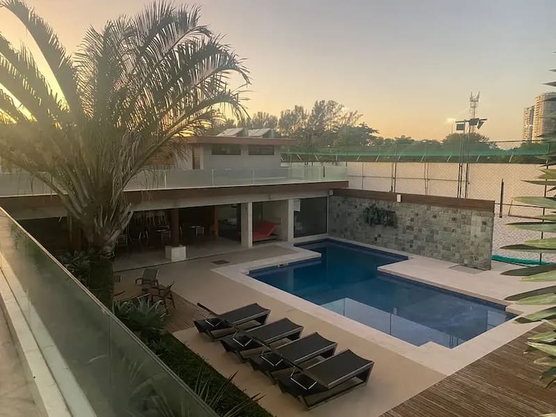 Mansión del narcotraficante Bernardo Bello, arrendada por Pulgar.