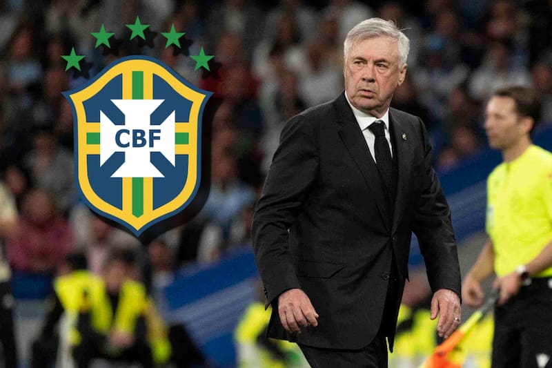 Brasil confía en Carlo Ancelotti para conquistar la sexta Copa del Mundo