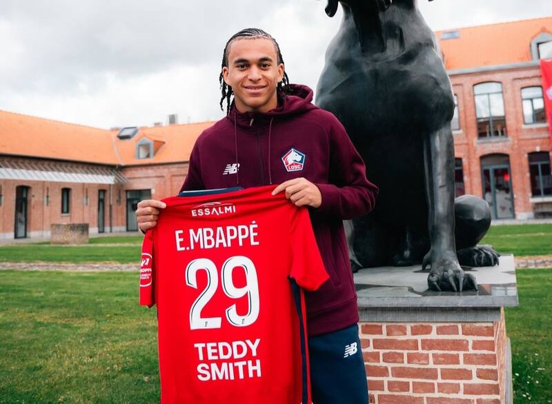 El hermano del astro francés fichó por el Lille. Créditos: @losclive.