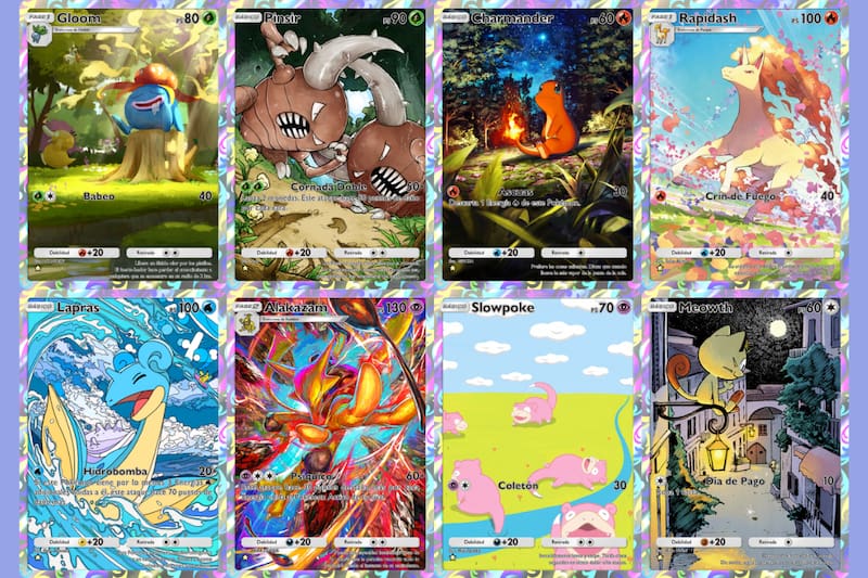 Cada una de estas cartas tiene un 10.288% de probabilidad de aparecer.