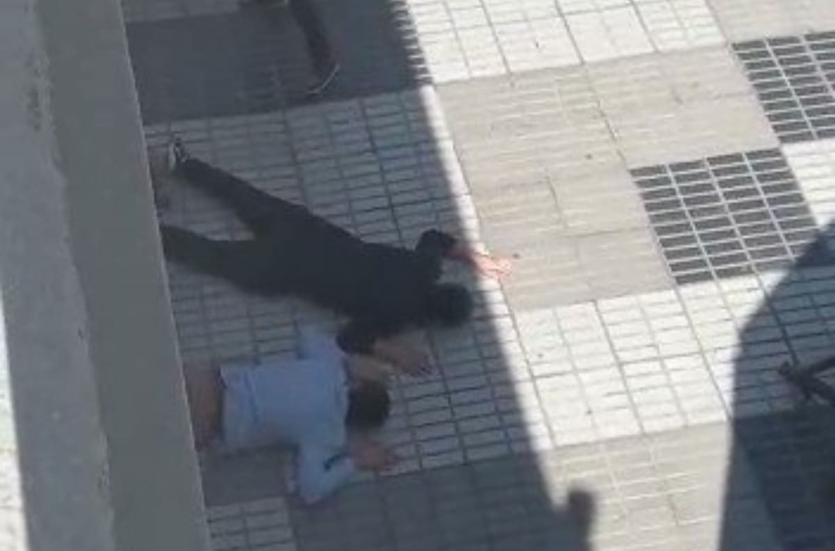 VIDEO | Con balazos: 10 asaltantes robaron tienda de celulares de Mall Plaza Oeste