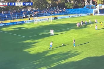 VIDEO | Con este golazo de tiro libre Paraguay abrió la cuenta sobre Chile en el Sudamericano Femenino Sub 20