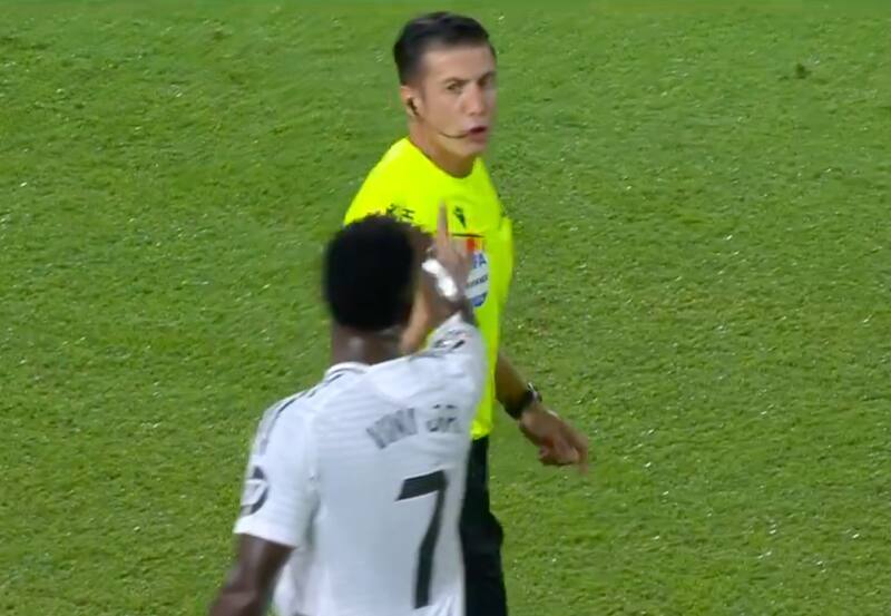 tuvo una polémica con el árbitro Soto Grado en el Mallorca vs Real Madrid.