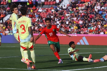 Sorpresa en el Mundial Sub 20: Marruecos derrotó a España en el Estadio Nacional