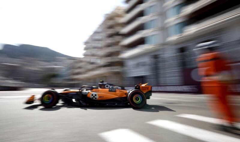 en el Gran Premio de Mónaco. EFE