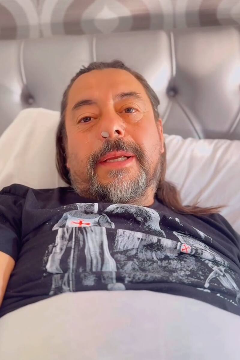 Bombo Fica sufrió una recaída por su presión arterial. Créditos: Instagram
