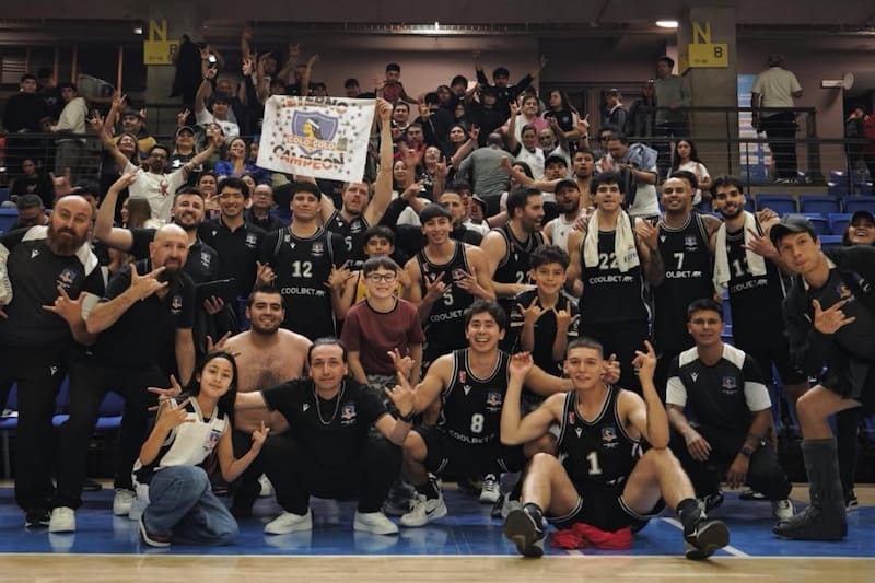 El Club Social y Deportivo Colo Colo arriesga un importante castigo por el comportamiento de los hinchas. Foto: Colo Colo Básquetbol.