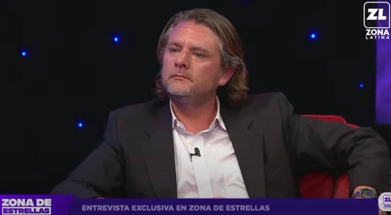 Gustavo Eitel en "Zona de Estrellas". Créditos: Pantallazo Zona Latina
