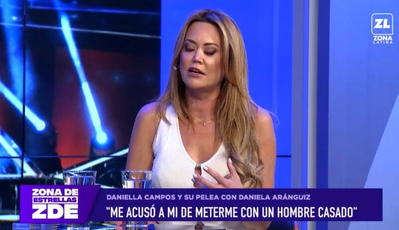 Daniella Campos anunció demanda contra Raquel Argandoña.