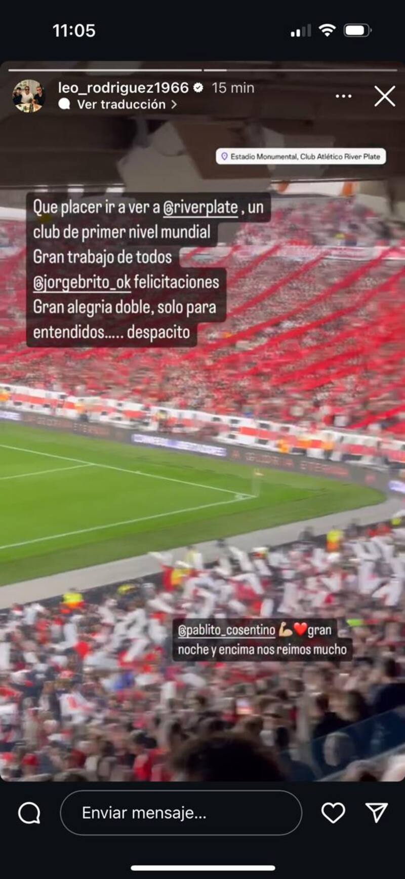 El mensaje de Leonardo Rodríguez, ex U, tras la eliminación de Colo Colo en Copa Libertadores.