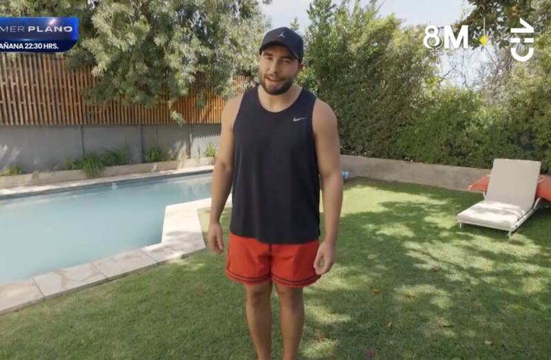 compartió parte de su intimidad en el programa culinario. Créditos: CHV.