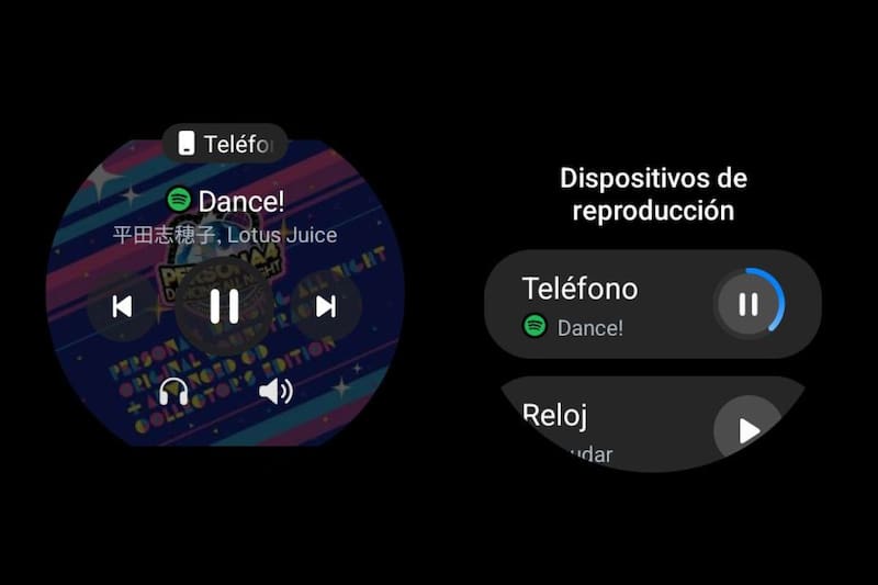 Poder controlar lo que estás escuchando directamente desde tu reloj inteligente es una de las mejores funciones disponibles.