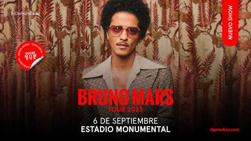 Bruno Mars en Chile