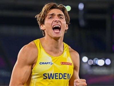 VIDEO | Un superhombre: Armand Duplantis rompe otra vez el récord mundial de garrocha