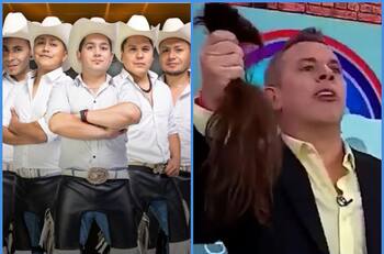 Grupo Zúmbale Primo lanzó sutil palo a José Miguel Viñuela por su polémico corte de pelo a camarógrafo