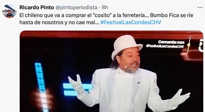 El comediante encantó a los usuarios con su rutina.