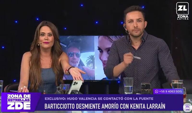 En Zona Latina tomaron contacto con Marcelo Barticciotto. Créditos: Pantallazos Zona Latina