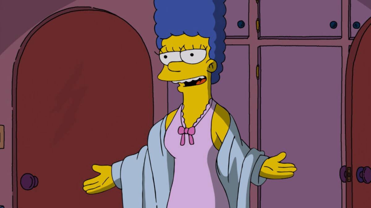 Marge Simpson "respondió" al equipo de Donald Trump por compararla con Kamala Harris