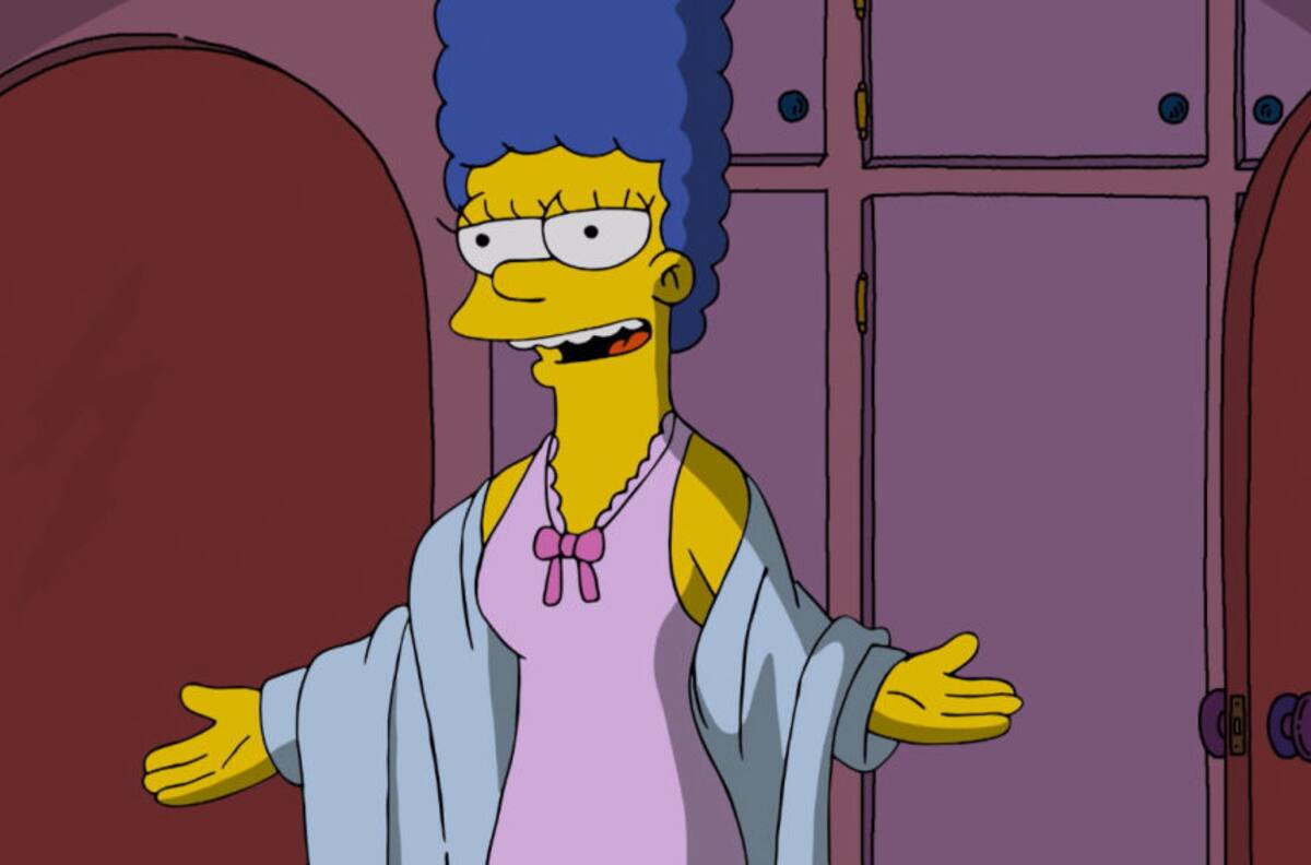 Marge Simpson "respondió" al equipo de Donald Trump por compararla con Kamala Harris