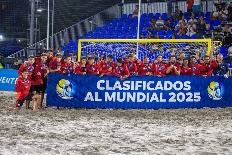 Chile clasificó por primera vez al Mundial de la disciplina. Foto: Comunicaciones/FFCh