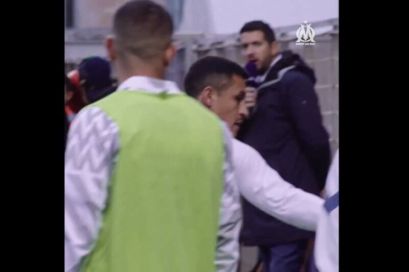 Alexis Sánchez es ídolo en el Marsella.