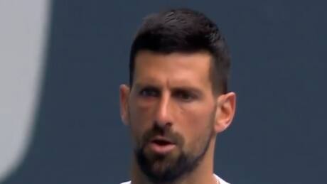 Novak Djokovic sorprende a todos en la final del Masters 1000 de Miami por afección en el ojo
