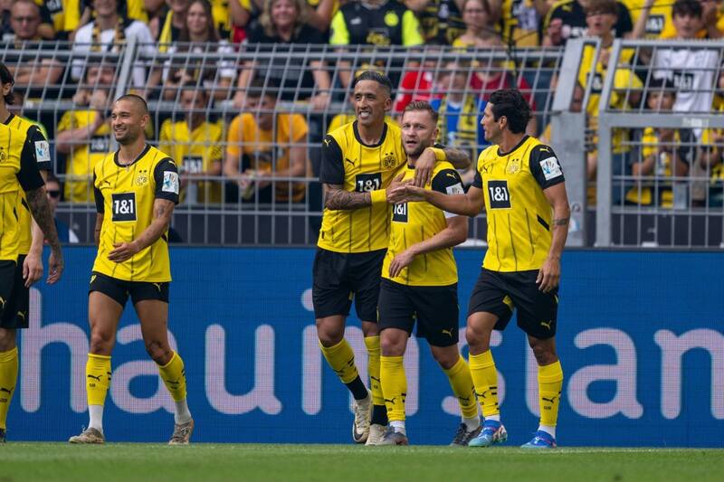 en el partido de despedida de Jakub Blaszczykowski y Lukasz Piszczek.
