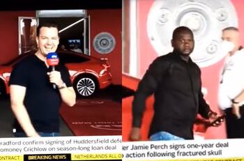 VIDEO | Sadio Mané fue confundido por periodista que lo iba a entrevistar en exclusiva y protagonizó chascarro en vivo