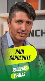Paul Capdeville en Raquetas y Palas