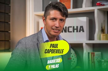 Paul Capdeville en Raquetas y Palas