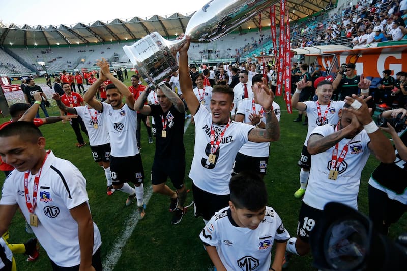 Fue campeón y máximo goleador de la Copa Chile 2019 jugando por Colo Colo. Anotó en la final contra Universidad de Chile. Foto: Agencia Aton.