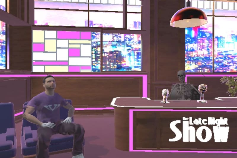 Aquí, Vogata (que claramente no es Vegetta777) le cuenta a Bob el esqueleto que fingió ser su propio clon. Créditos: DegenerIA.