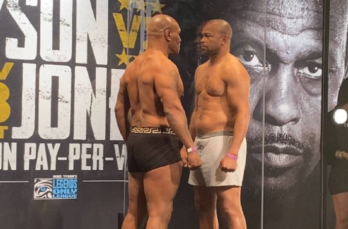 Mike Tyson vs. Roy Jones Jr: Hora y dónde ver el retorno de 'Iron' al cuadrilátero por TV e Internet