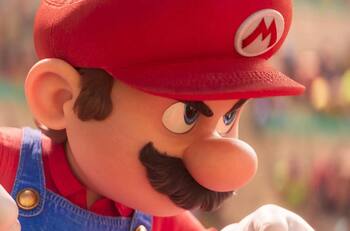Tuvo un cameo en la película de Mario: Nintendo cambió el nombre de este personaje de su franquicia