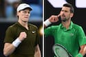 Juegan Sinner y Djokovic: a qué hora y dónde ver los cuartos de final del Australian Open